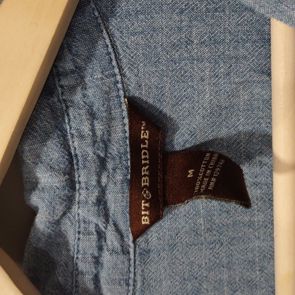 Bit & Bridle Blue Jean Dress​ - Picture 4 of 4